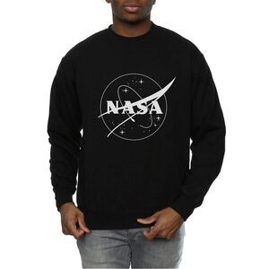 NASA Mens Classic Insignia Logo Sweatshirt / Black